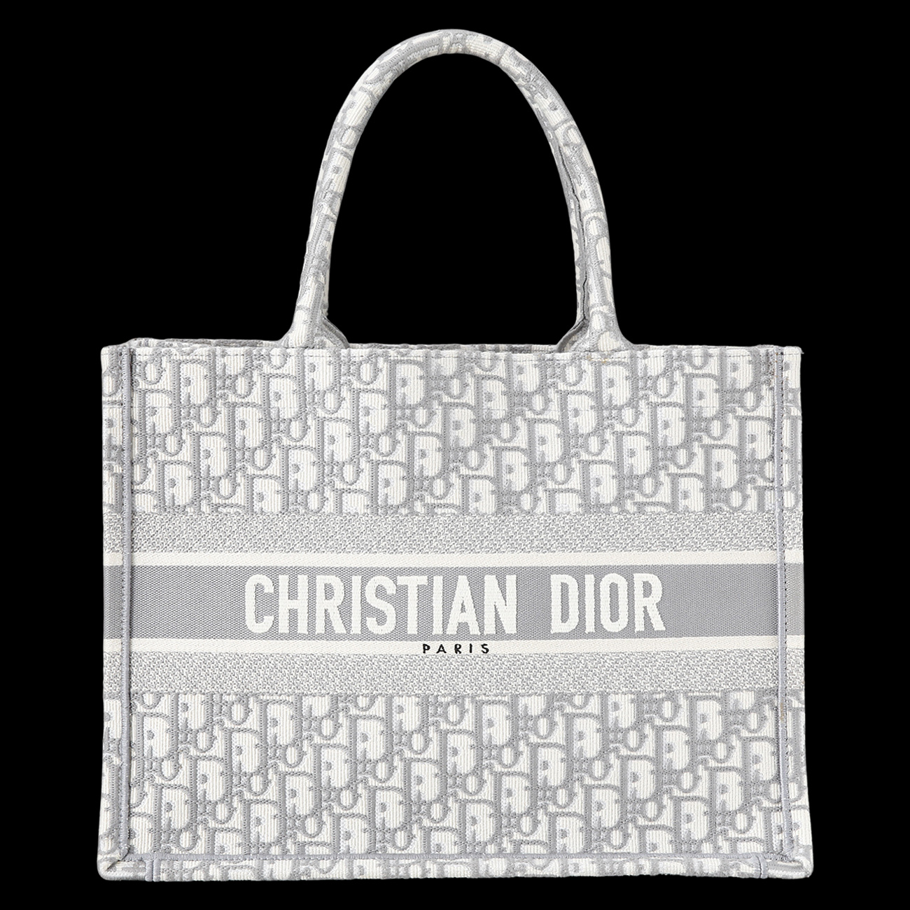 CHRISTIAN DIOR(USED)크리스찬디올 북토트백 미디움 그레이